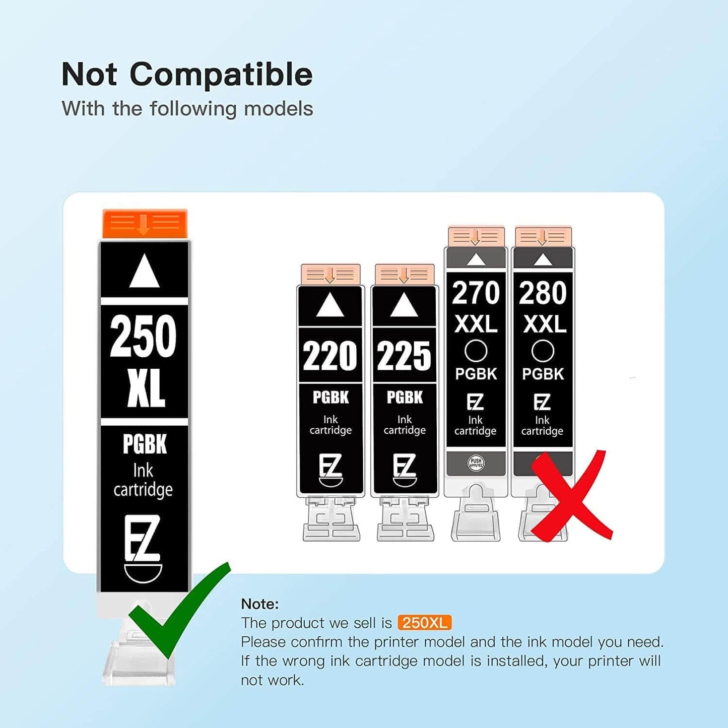 15 pack E-Z Ink Canon 250 251 XL with Premium quality - Prime Star Plus Inc.