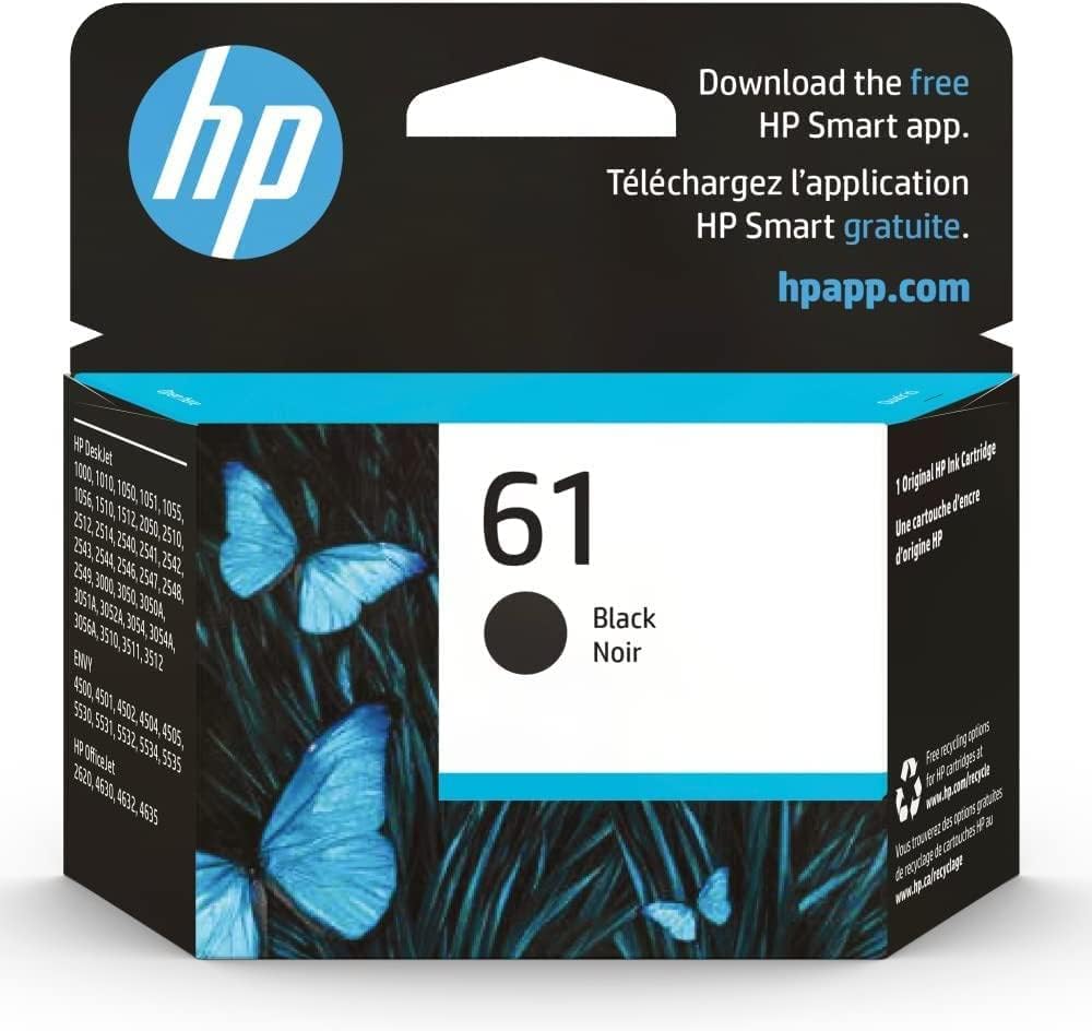 Get the Best Value with HP 61 High Yield Black Ink Cartridge - Prime Star Plus Inc.