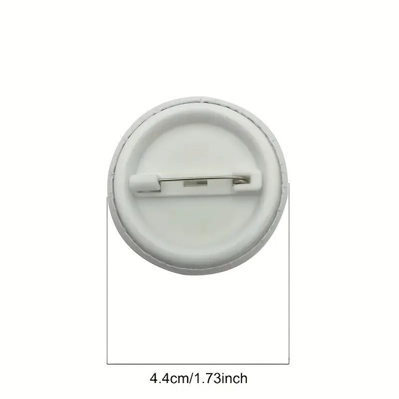 Fun Badge & Safety Pin Set – Attach to Clothes, Bags & Backpacks – Perfect Gift for Friends & Family