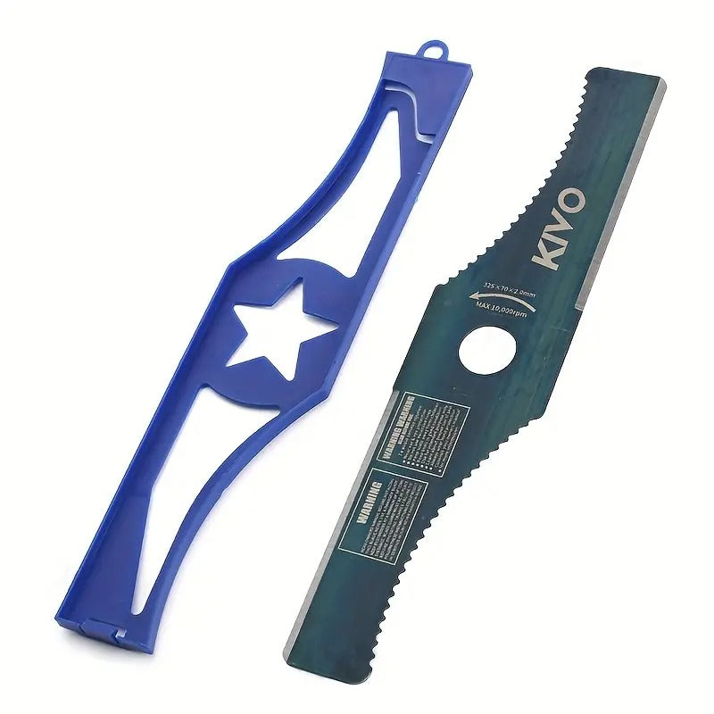 13-Inch S-Shape SK5 Mower Blade – High-Quality Trimmer Blade for Gasoline Mowers, Brush Cutters & Lawn Trimmers