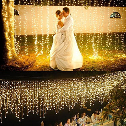 Christmas Outdoor Solar String Lights 20M 200 Led Warm White