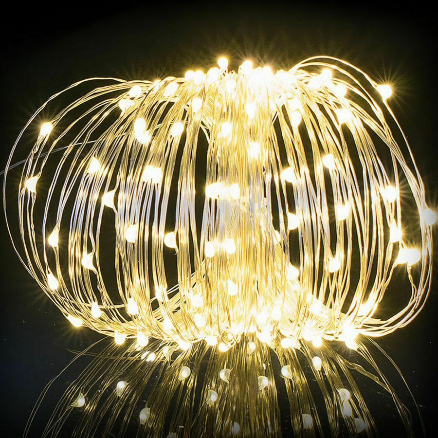 Christmas Outdoor Solar String Lights 20M 200 Led Warm White